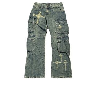 Social Collison Cargo Jeans
